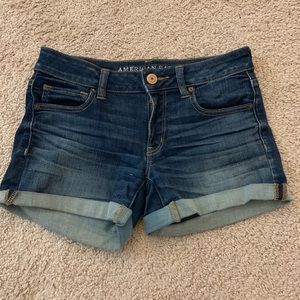 American eagle jean shorts